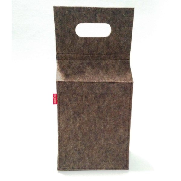 Коробка для подарка из войлока К-004