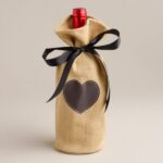 Упаковка для бутылки heart 2