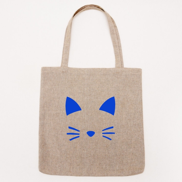 Термонаклейка на сумку кошка 2