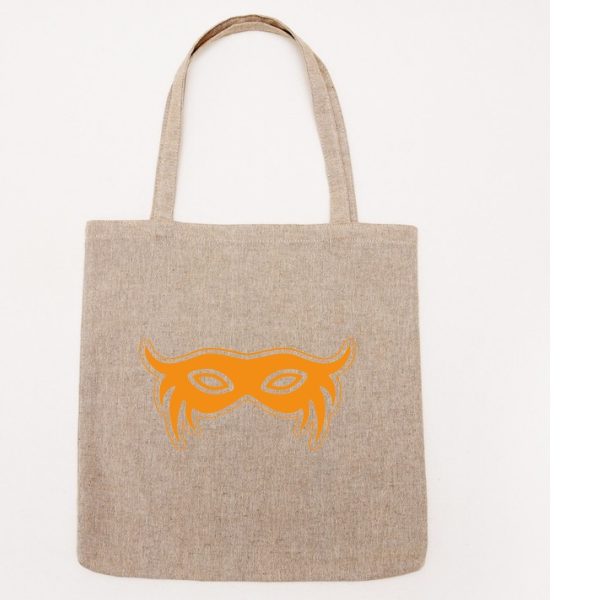 Термонаклейка на сумку маска