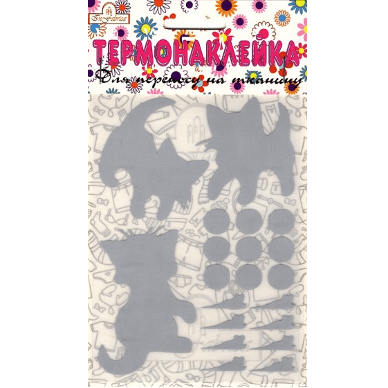 термонаклейка котята