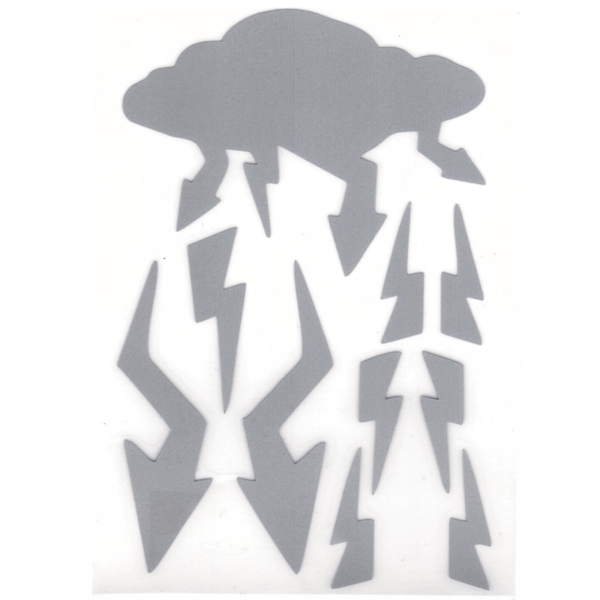 термонаклейка гроза