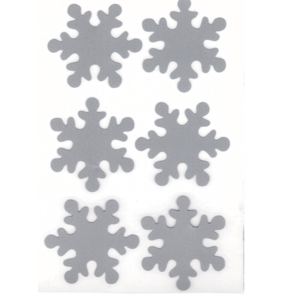 термонаклейка снежинки