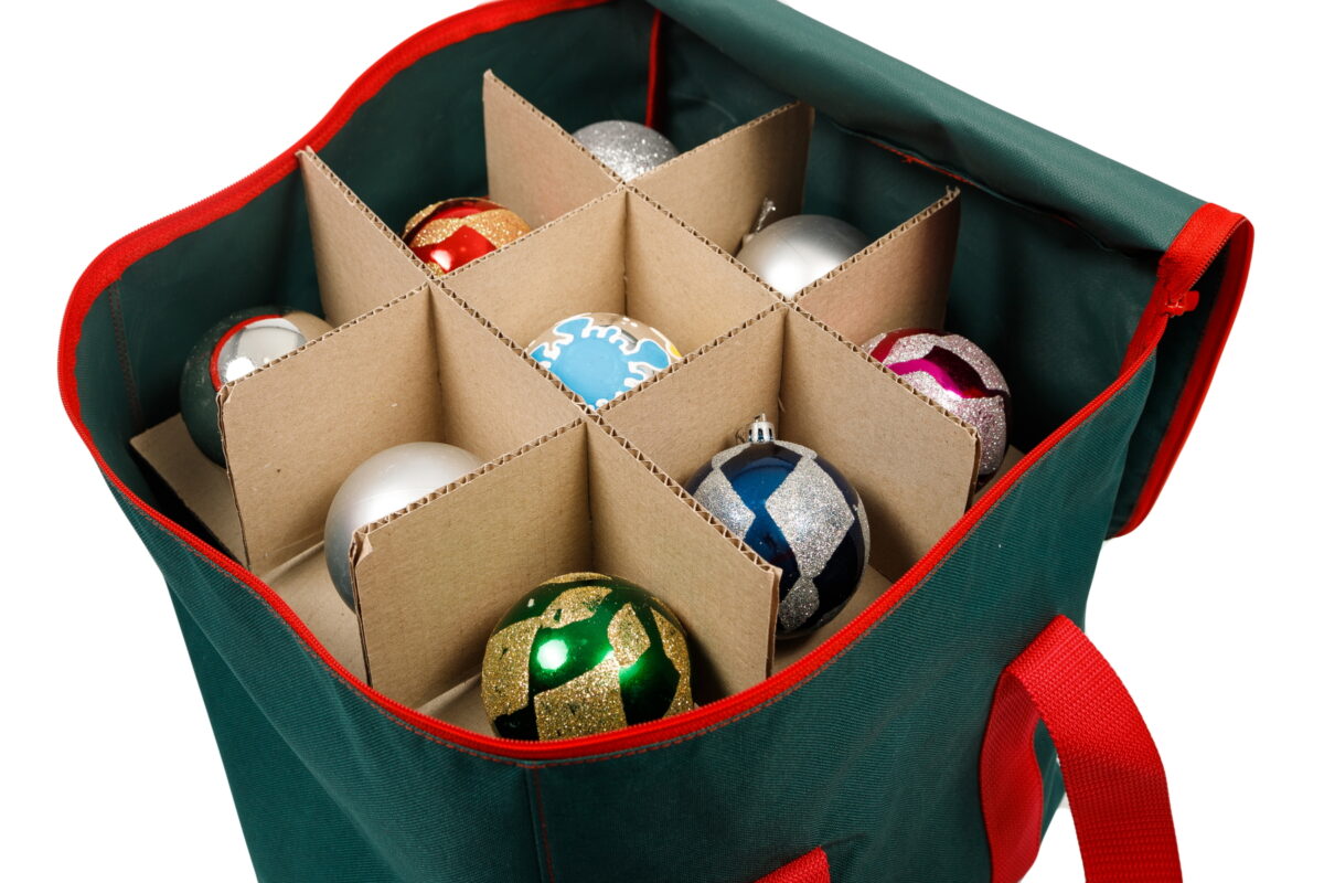 чехол для новогодних игрушек